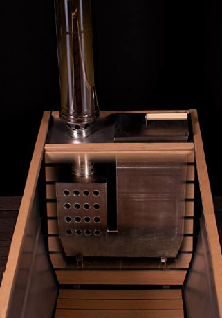 KELLEK Journey (2 персоны) - нагреваемая ванна из алюминия