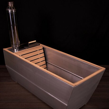 KELLEK Journey (2 персоны) - нагреваемая ванна из алюминия