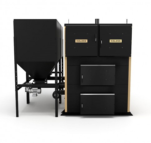 KOLOSS PRO AUTO 400 - котел автоматический угольно-пеллетный