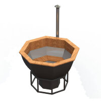 GORKUN (4-6 персон) - банный чан с приварной печью на подставке