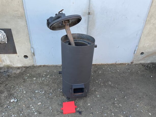 Интеграл 100 - котел на отработке полуавтоматический