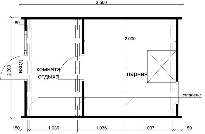 Алтайские мастера - баня-бочка длиной 3,5 метра и диаметром 2,2 метра