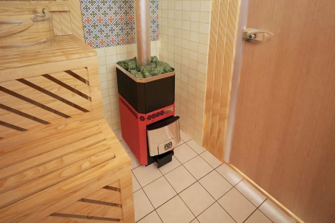 Теплодар Русь 12 - печь для бани дровяная