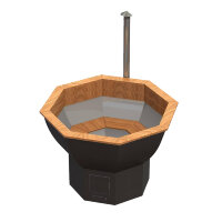 GORKUN (4-6 персон) - банный чан на стационарной печи