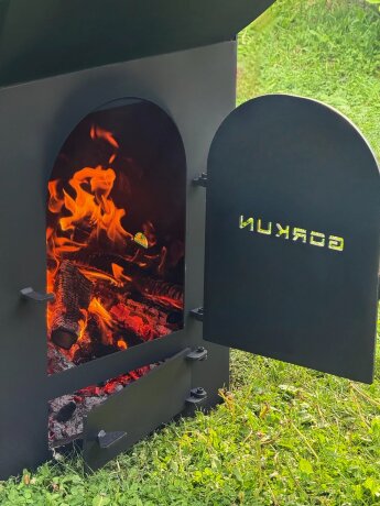 GORKUN (4-6 персон) - банный чан на стационарной печи