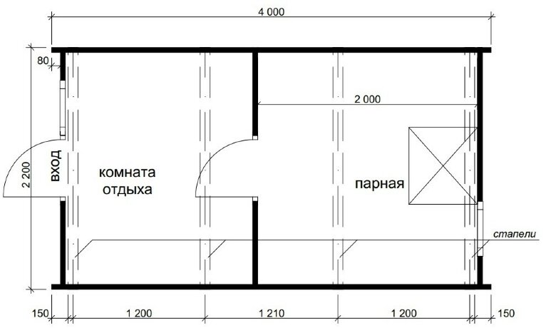 Алтайские мастера - баня-бочка длиной 4 метра и диаметром 2,2 метра