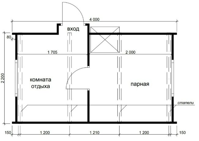 Алтайские мастера - баня-бочка длиной 4 метра и диаметром 2,2 метра