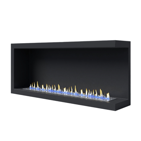 Русский огонь Честер 1200 - угловой биокамин встраиваемый правый