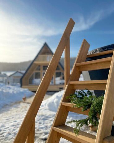 ChanOne (4-6 персон) - банный чан на подставке с печью