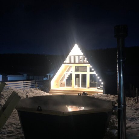 ChanOne (4-6 персон) - банный чан на подставке с печью