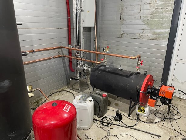 Мамакан 100 - котел на отработке автоматический