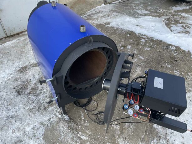 Мамакан 150 - котел на отработке автоматический