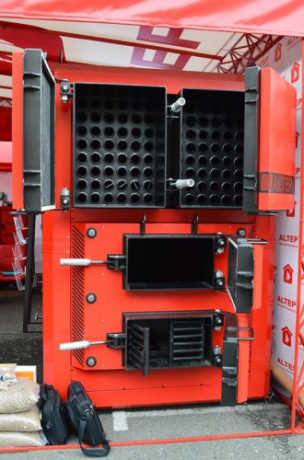 Altep Mega 600 - котел твердотопливный полуавтоматический