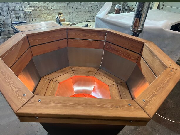 СБЧ ТОП Мажор (4-6 персон) - банный чан с печью