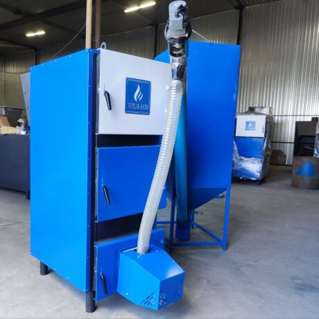 ТЕПЛОКАСТО TKS-ПФ 400 кВт - котел автоматический угольный (пеллетный)