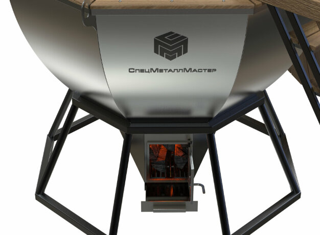 СММ Князь (3-4 персоны) - банный чан