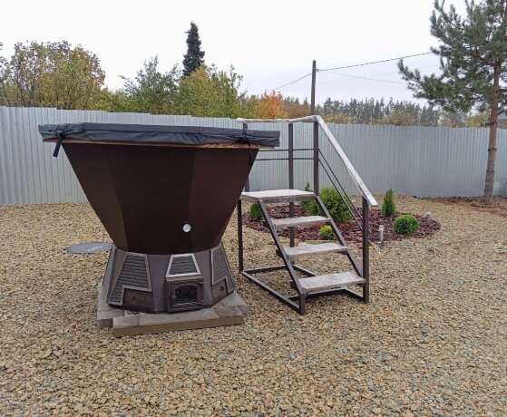 СБЧ Алмаз (4-6 персон) - банный чан с печью