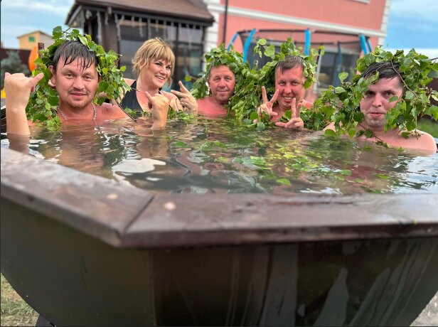 СБЧ Стандарт (4-6 персон) - банный чан с печью