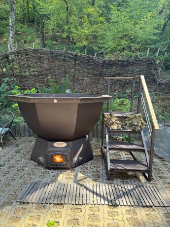 СБЧ Стандарт (4-6 персон) - банный чан с печью