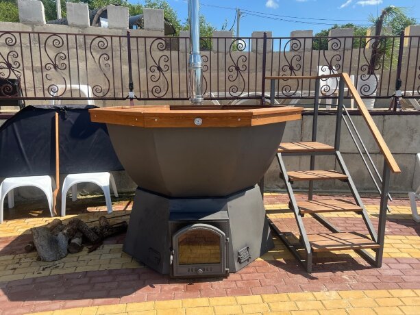 СБЧ Стандарт (4-6 персон) - банный чан с печью