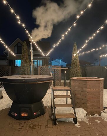 СБЧ ТОП Стандарт (4-6 персон) - банный чан с печью