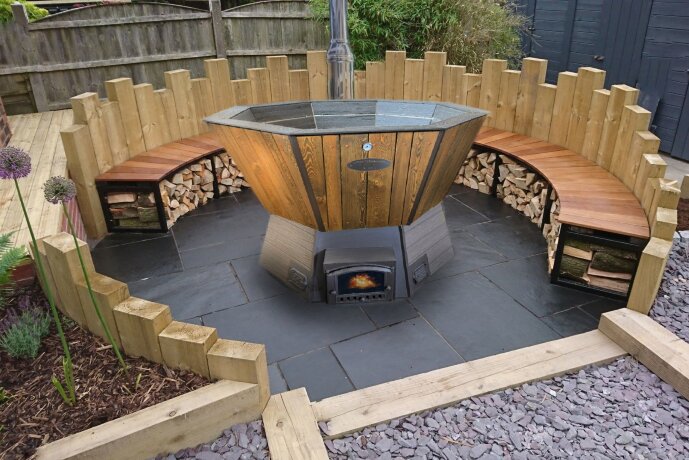 СБЧ Элитный (4-6 персон) - банный чан с печью