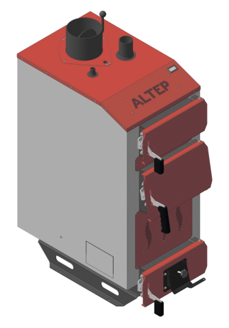 Altep Praktik 15 - котел полуавтоматический твердотопливный