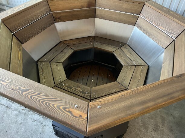 СБЧ Эстет (4-6 персон) - банный чан с печью