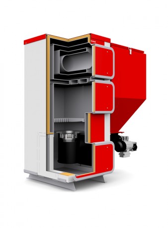 Heiztechnik Q Eko 100 Lux - котел угольный (пеллетный) автоматический