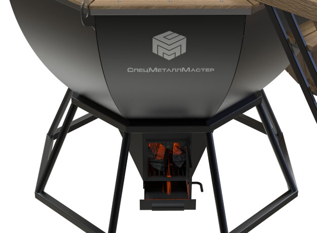 СММ Воевода (10-12 персон) - банный чан