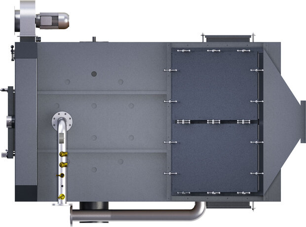 Союз Проект УТПУ-СПК 1,0 мВт - автоматический котел на щепе и опилках