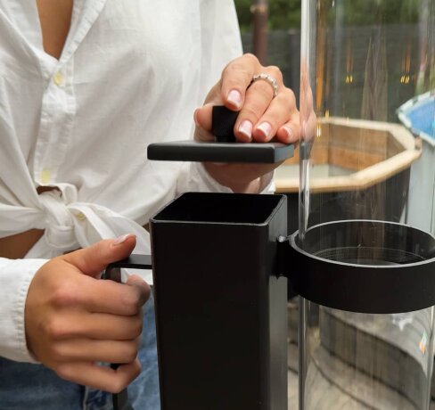 GORKUN Стандарт - уличный камин (1.8 метра)