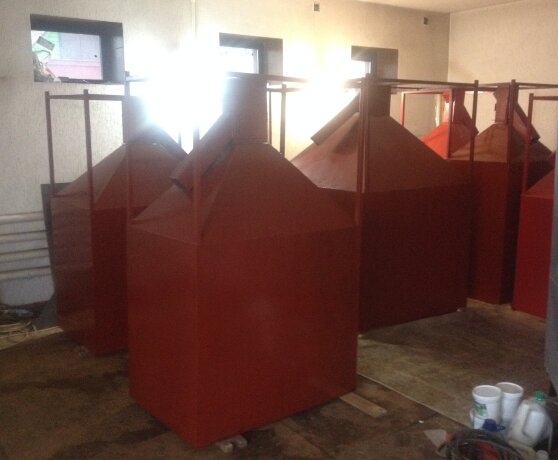 ИП Жданов - пеллетный бункер 250 литров