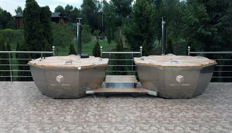 СММ Воевода (6-8 персон) - банный чан