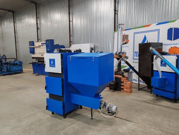 ТЕПЛОКАСТО TKS-ПР 80 кВт - котел автоматический угольный (пеллетный)