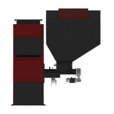 Сибирский Брат 50 кВт - котел автоматический угольный (пеллетный)