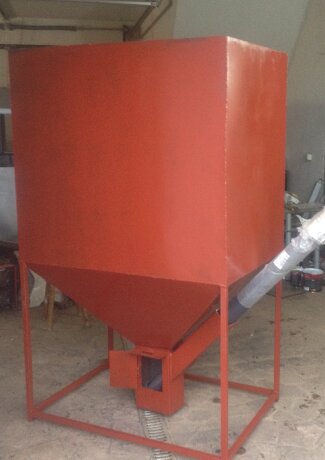 ИП Жданов - пеллетный бункер 900 литров