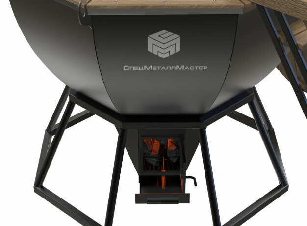 СММ Воевода (4-6 персон) - банный чан