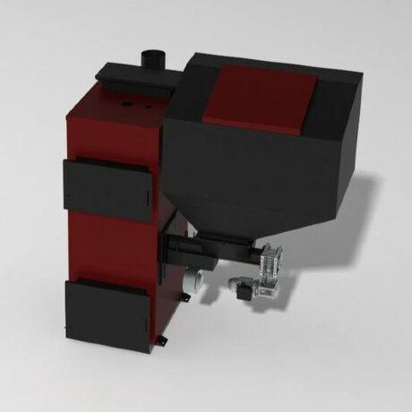 Сибирский Брат 60 кВт - котел автоматический угольный (пеллетный)