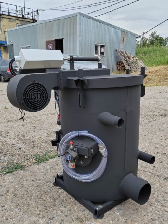 Ставпечь КДО-1 - котел на отработке полуавтоматический