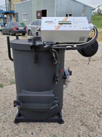 Ставпечь КДО-1 - котел на отработке полуавтоматический