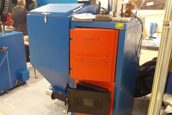 СТАРТ-35-GR - котел пеллетный автоматический