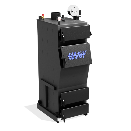 HUNTEL Sarmat 40 - котел твердотопливный длительного горения