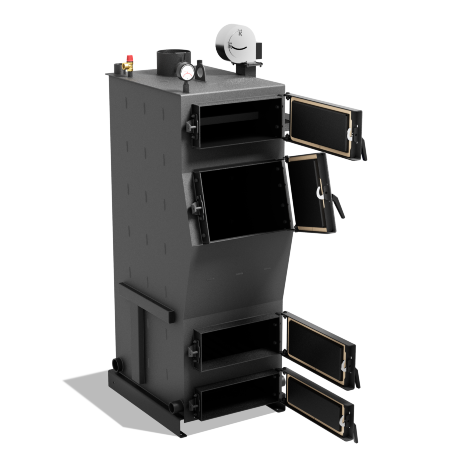 HUNTEL Sarmat 40 - котел твердотопливный длительного горения