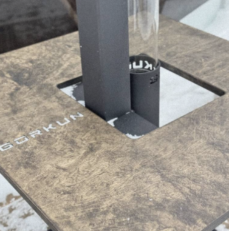 GORKUN Авангард - уличный камин (2 метра)