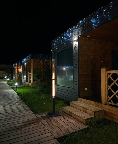 GORKUN Авангард - уличный камин (2 метра)