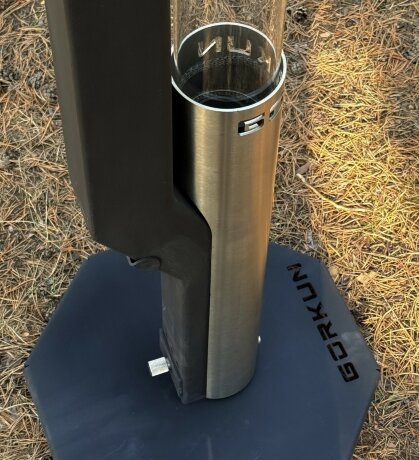 GORKUN Авангард - уличный камин (2 метра)