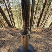 GORKUN Авангард - уличный камин (2 метра)