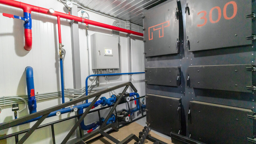 ПромТепло ПТ 800 - котел автоматический угольный (пеллетный)