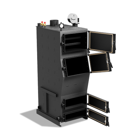 HUNTEL Sarmat 60 - котел твердотопливный длительного горения